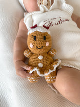 Load image into Gallery viewer, Gingerbread Crochet Rattle