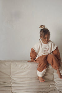 'Little Love Club' Tracksuit - Caramel Toffee