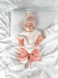 'Little Love Club' Tracksuit - Floss Pink