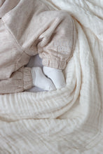 Load image into Gallery viewer, &#39;Little Love Club&#39; Cosy Merino Tracksuit - Beige - PRE ORDER EST DISPATCH MID MAY
