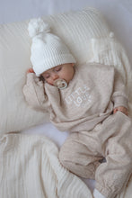 Load image into Gallery viewer, &#39;Little Love Club&#39; Cosy Merino Tracksuit - Beige - PRE ORDER EST DISPATCH MID MAY