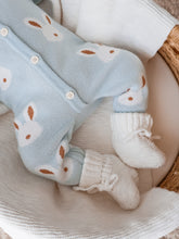 Load image into Gallery viewer, Sunny (Blue) Knit Romper