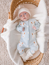Load image into Gallery viewer, Sunny (Blue) Knit Romper