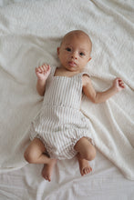 Load image into Gallery viewer, Sand Stripe Cross Back Romper