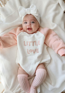 'Little Love' Bubble Romper - Fairy Floss - PRE ORDER - Est. Dispatch Date Late May