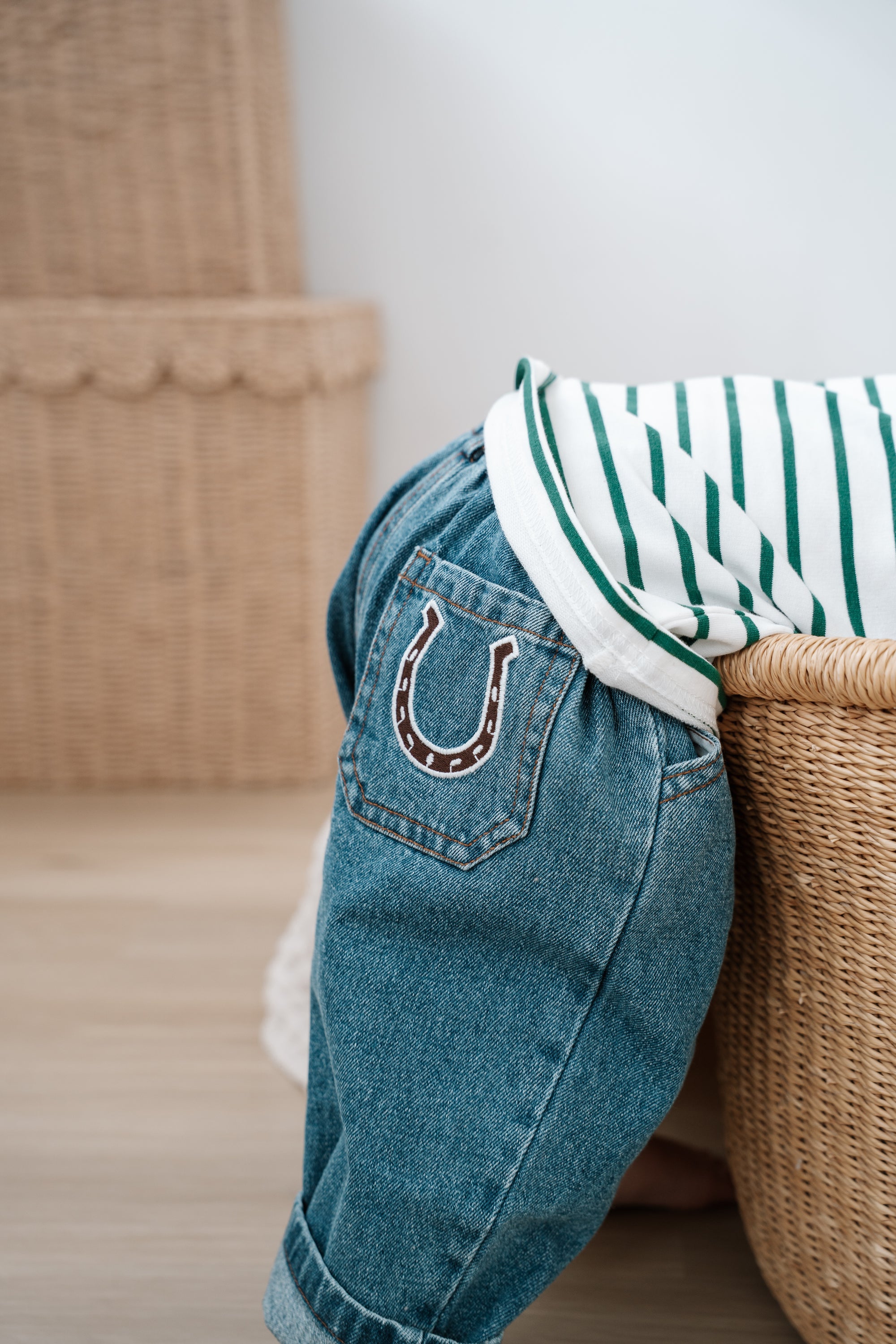 Stripe Long Sleeve - Forest