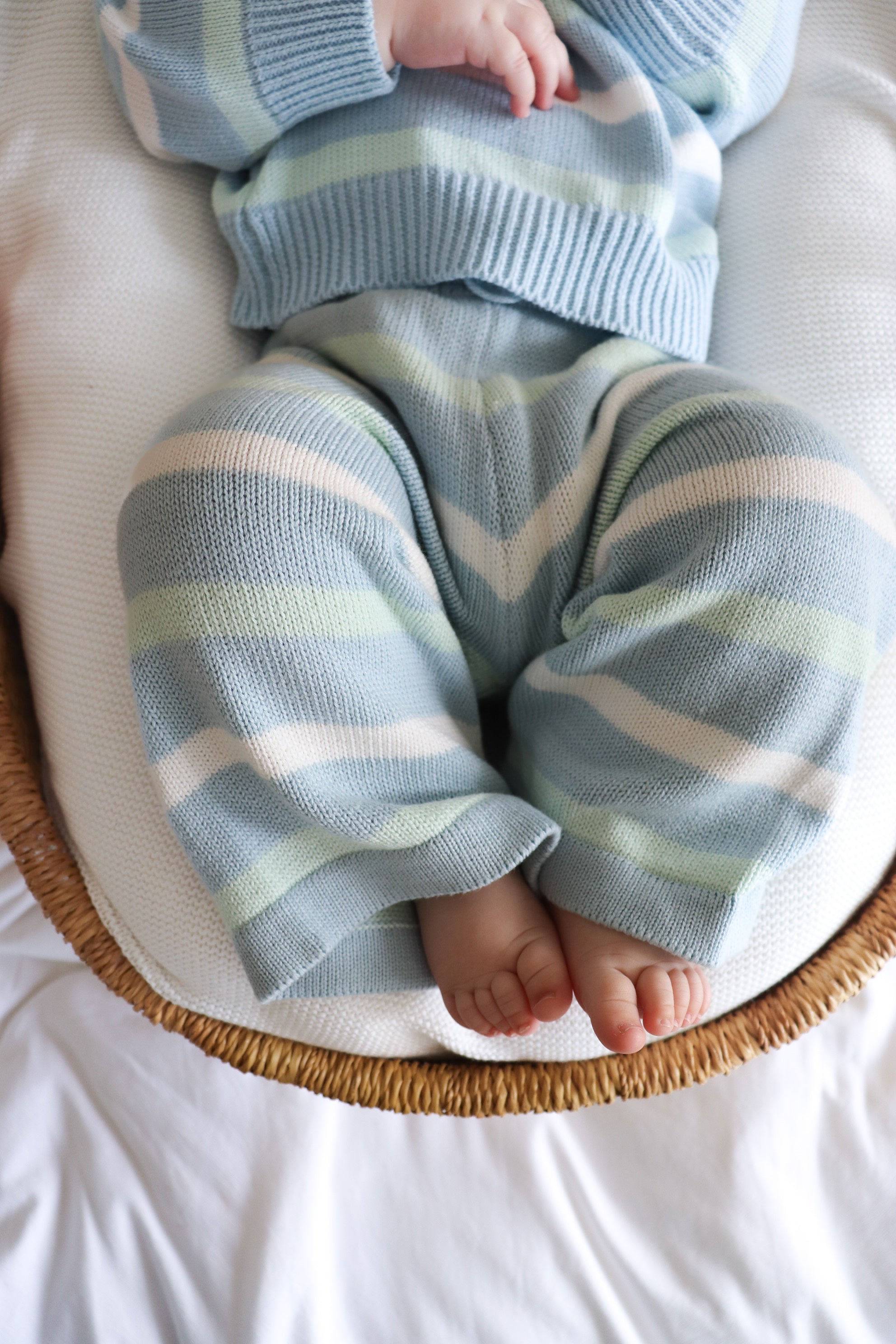 Mint Sherbet Knit Set - Long Sleeve