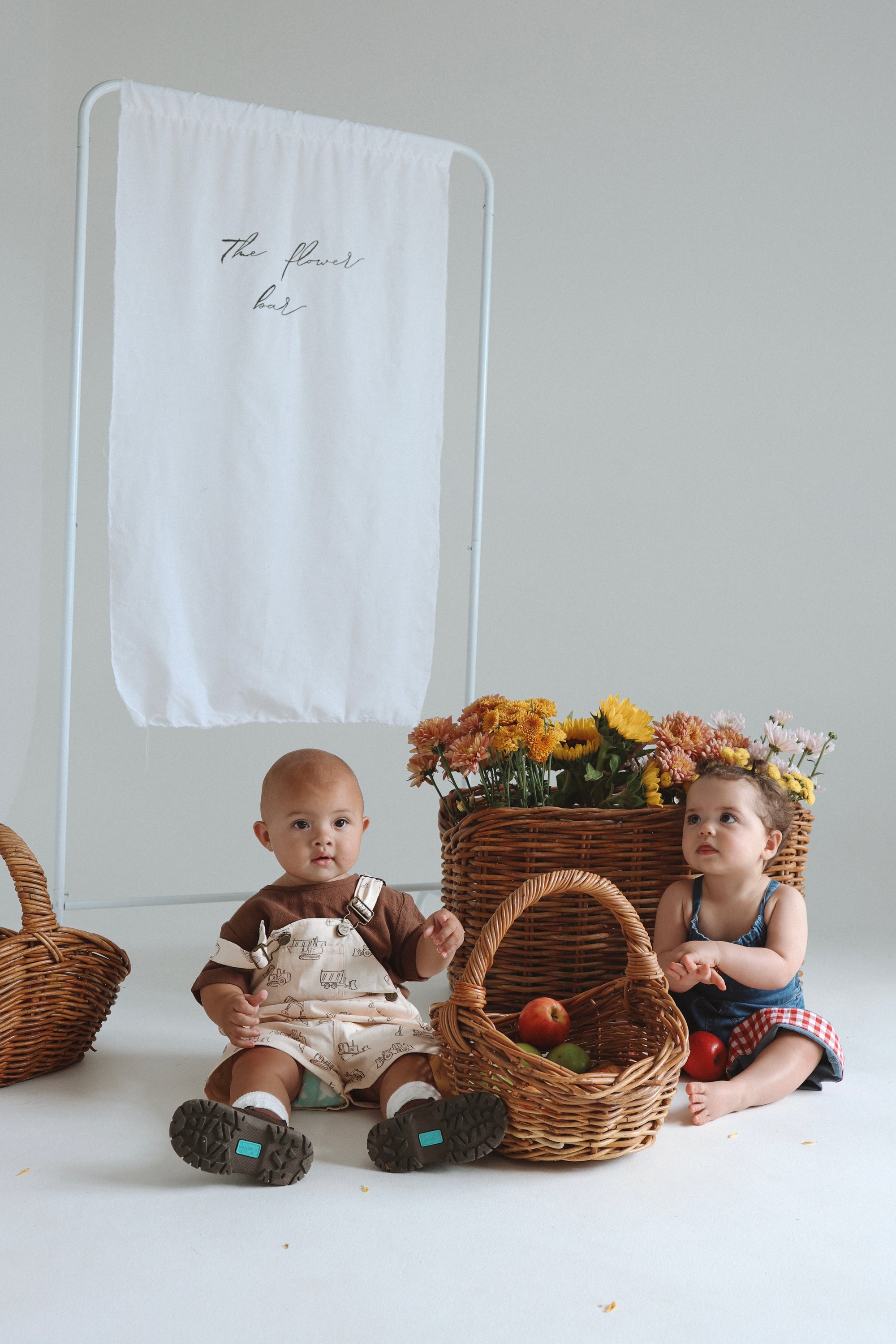 Little Digger Denim Shortalls