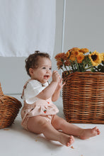 Load image into Gallery viewer, Denim Overalls - Strawberry Dreams