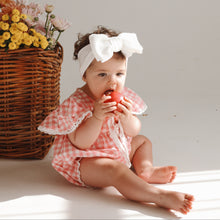 Load image into Gallery viewer, Dorothy Flutter Sleeve Romper
