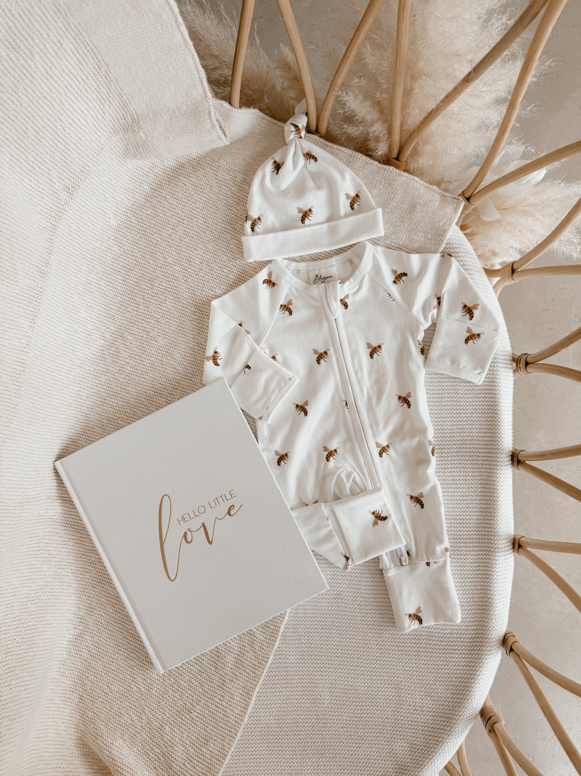 Honey Bee Baby Gift Bundle - Journal