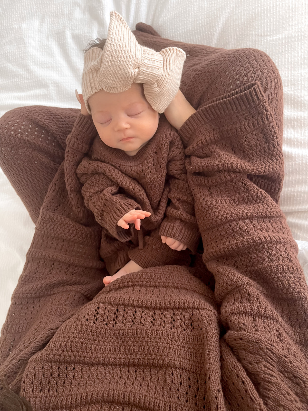 Kids Knit Set - Espresso