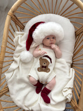 Load image into Gallery viewer, Teddy Bear Singlet Knit Romper