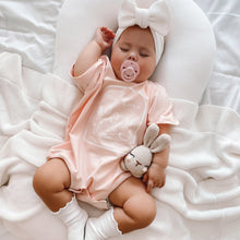 Load image into Gallery viewer, &#39;Little Bunny&#39; Slouch Romper OR Tee - Peach (NB-7Y)