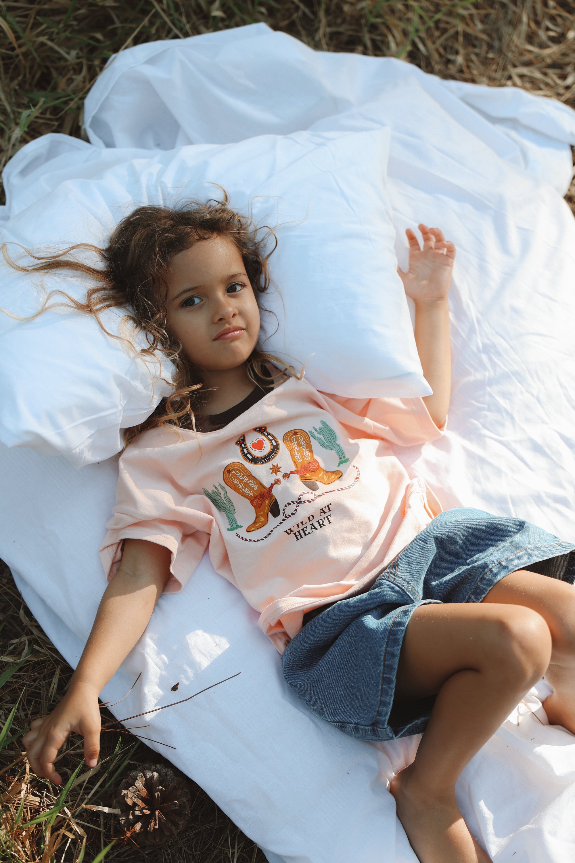 Kids 'Wild at Heart' Slouch Tee