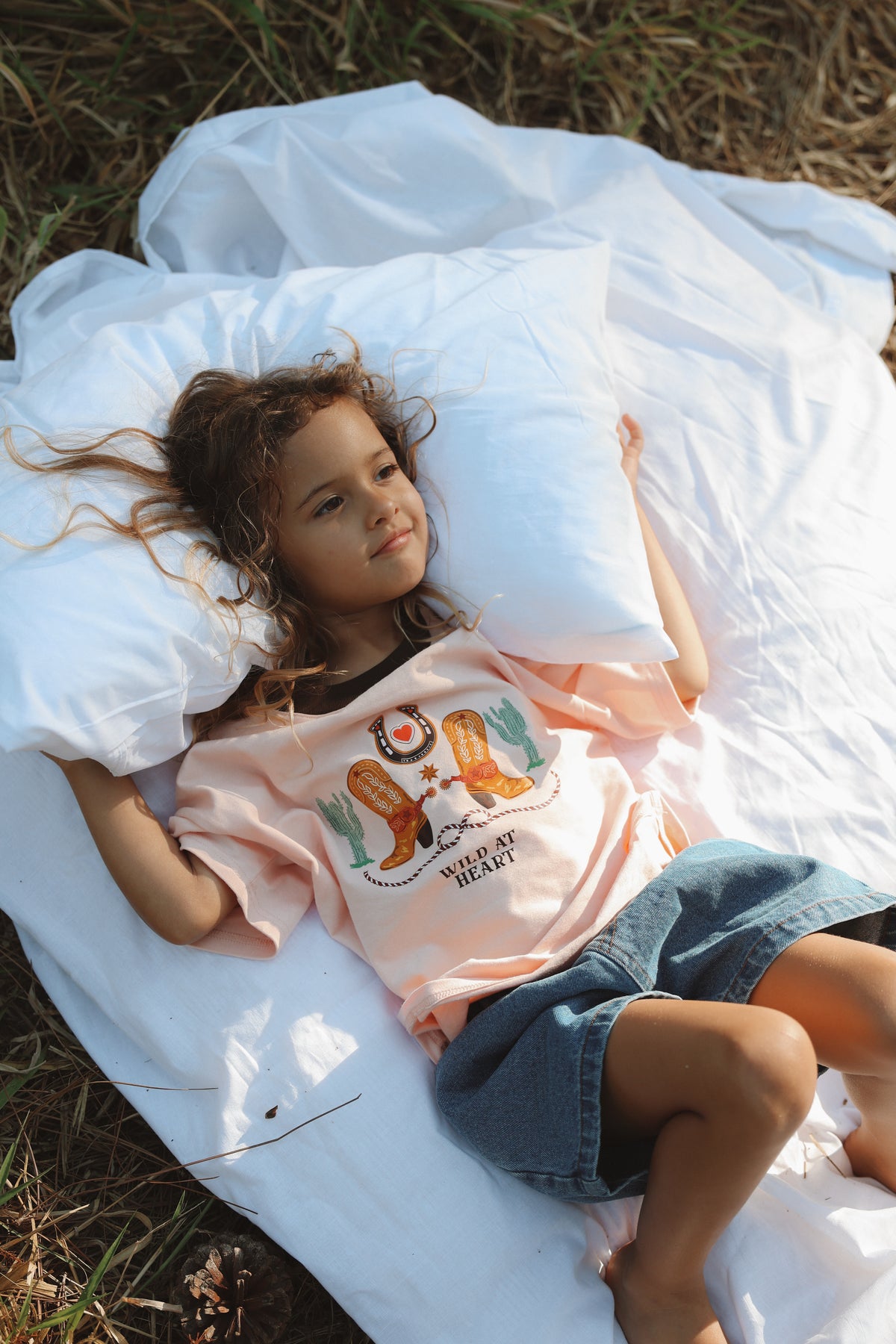 Kids 'Wild at Heart' Slouch Tee