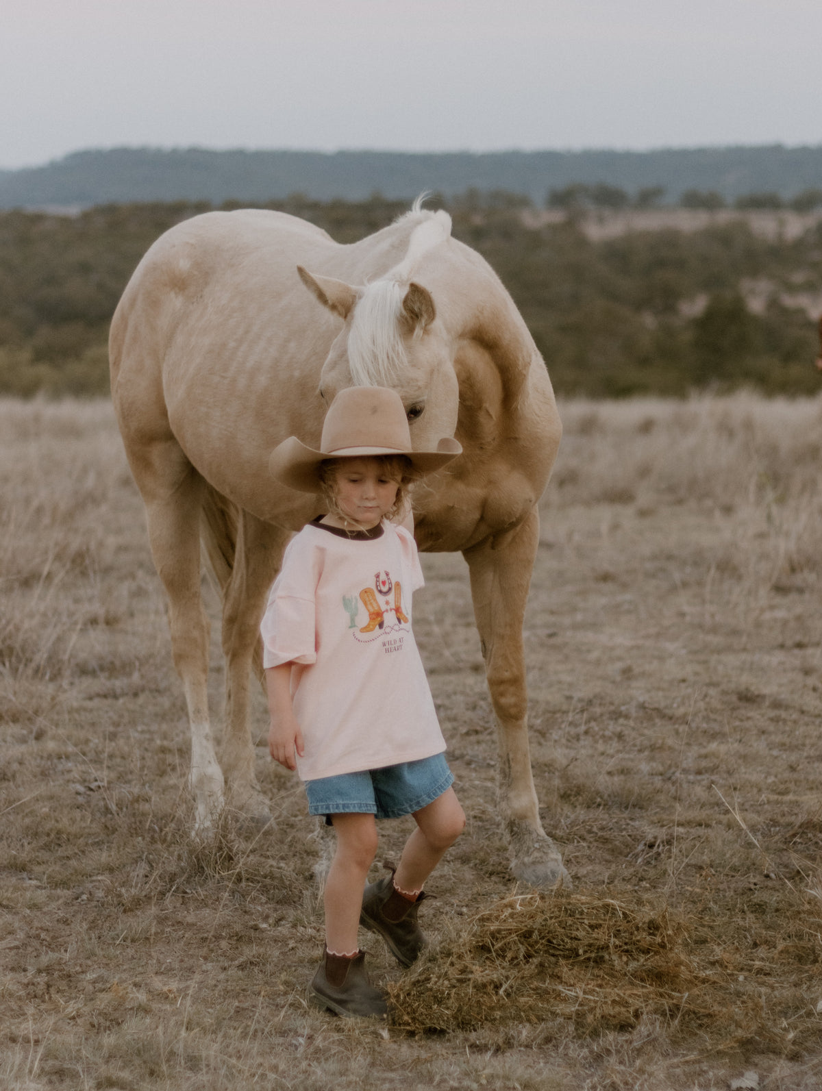 Kids 'Wild at Heart' Slouch Tee
