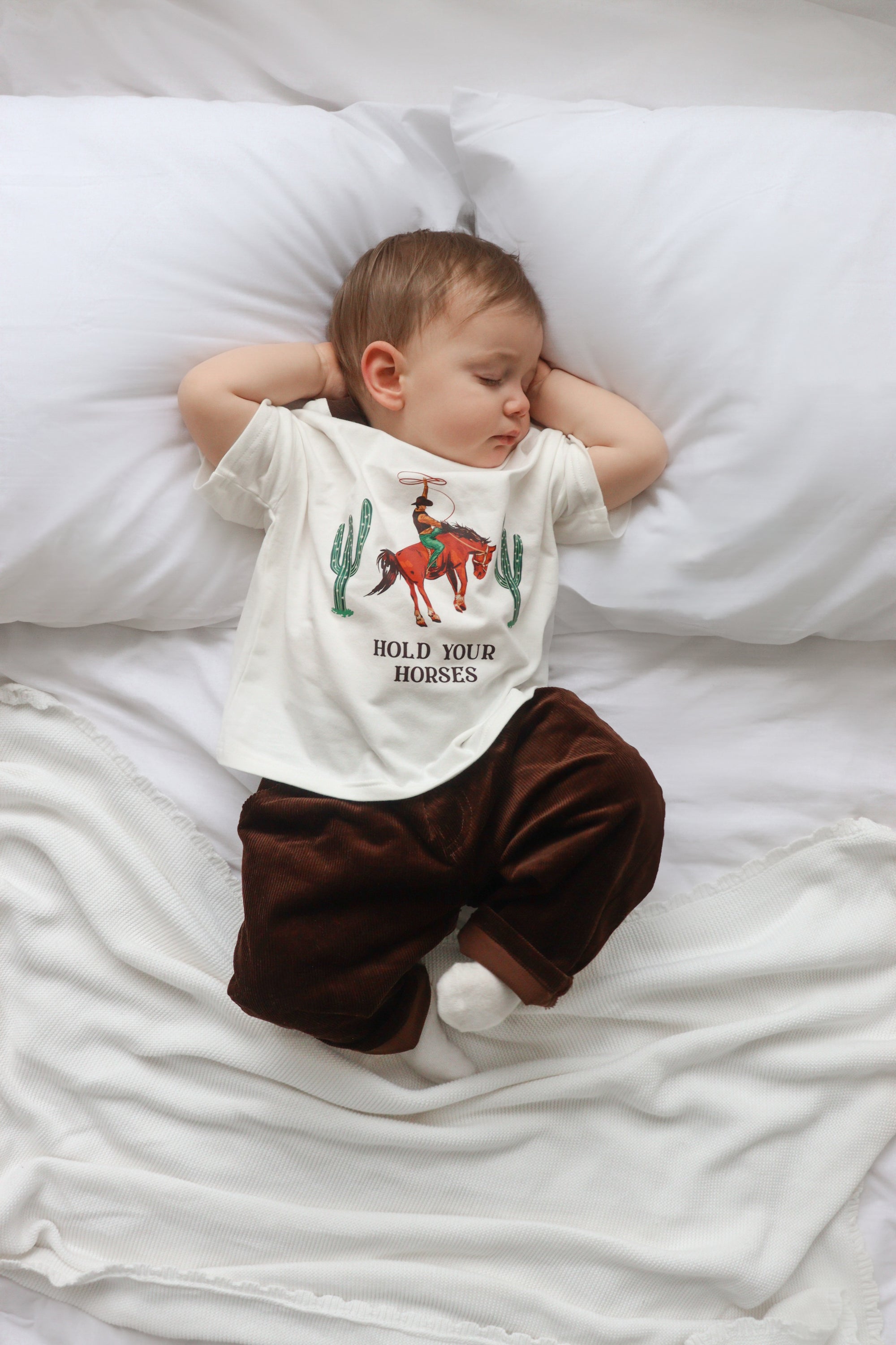 Kids 'Hold Your Horses' Slouch Tee