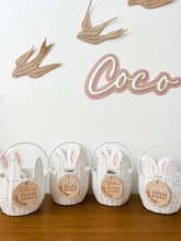 Load image into Gallery viewer, Bunny Ear Easter Basket - Milk