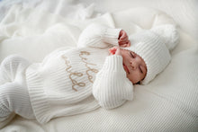 Load image into Gallery viewer, &#39;Hello World&#39; Mini Knit Sweater - Milk