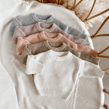Load image into Gallery viewer, Mini Knit Sweater - Powder Blue