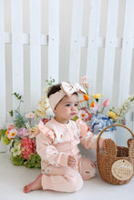 Load image into Gallery viewer, Clover (Blush) Bunny Topknot