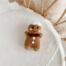 Load image into Gallery viewer, Gingerbread Crochet Rattle