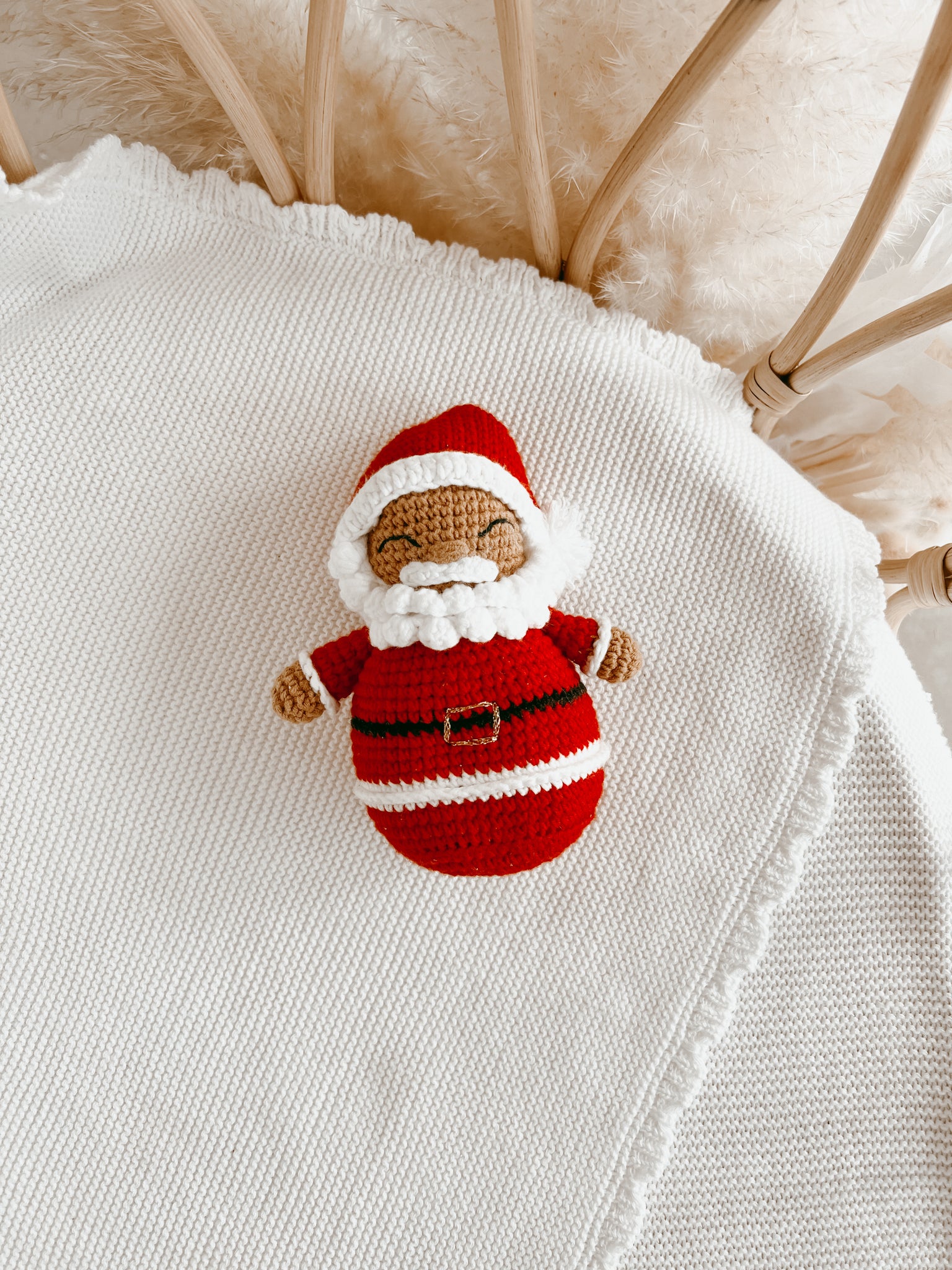 Santa Claus Crochet Rattle β Blossom and Pear