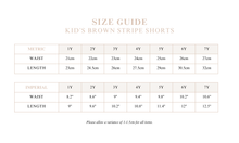 Load image into Gallery viewer, Kid&#39;s Brown Stripe Shorts