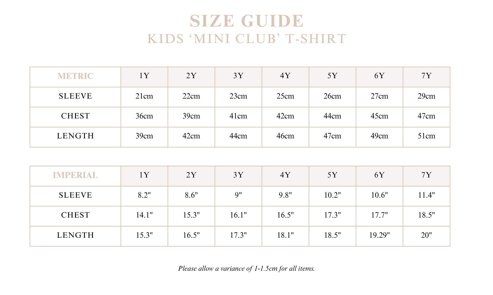 Kids 'Mini Club' Oversized Tee - Sea Salt