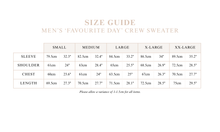 Load image into Gallery viewer, Men&#39;s Sweater &#39;Favourite Days&#39; Crew Sweater - Blue