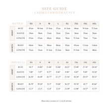 Load image into Gallery viewer, Ladies Christmas PJs - Theodore Bear