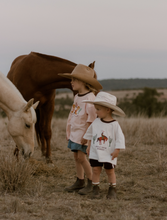 Load image into Gallery viewer, Kid&#39;s &#39;Hold Your Horses&#39; Slouch Tee