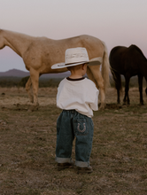 Load image into Gallery viewer, Kid&#39;s &#39;Hold Your Horses&#39; Slouch Tee