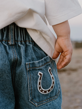 Load image into Gallery viewer, Horseshoe Denim Jeans
