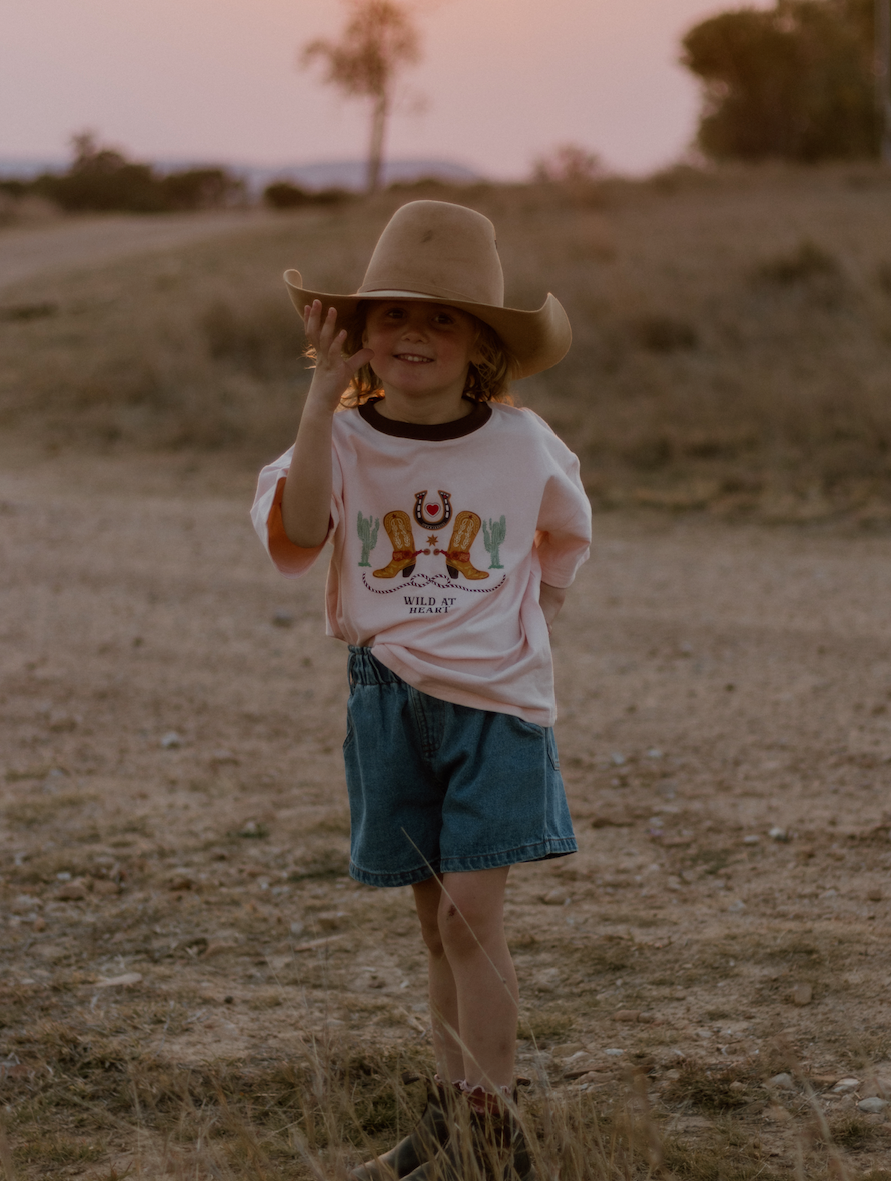 Horseshoe Denim Shorts