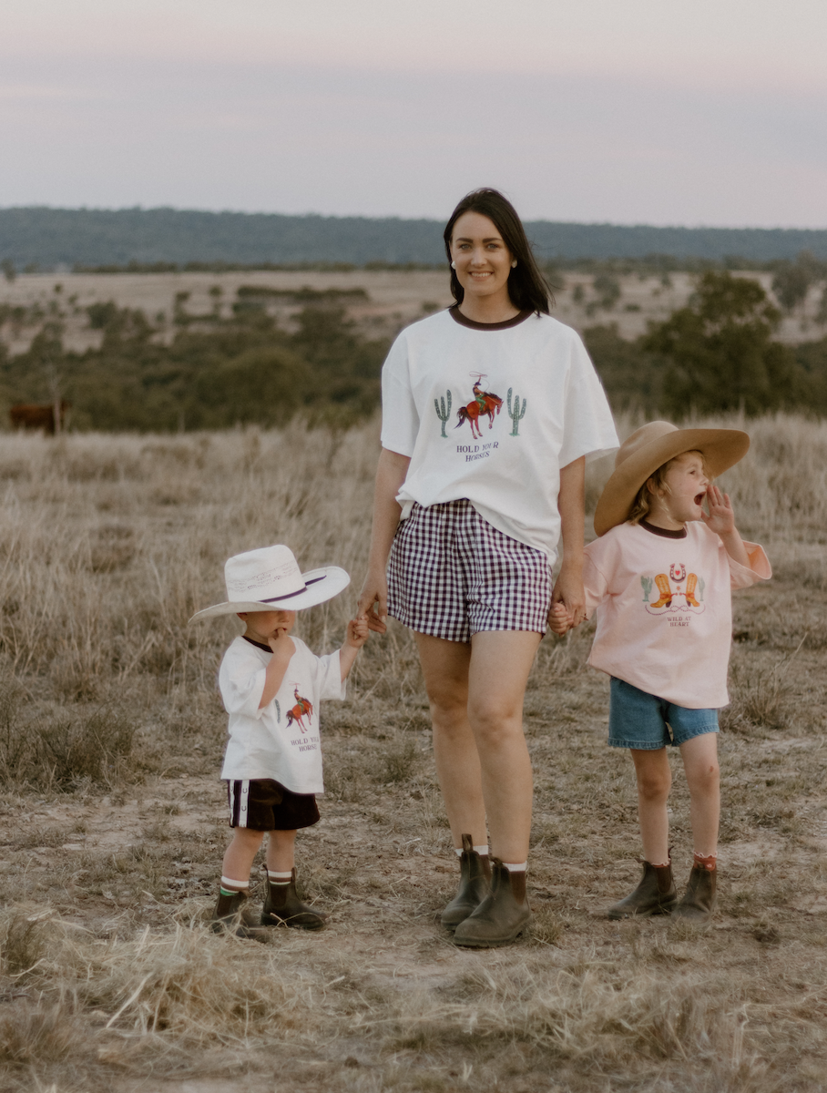 Kids 'Wild at Heart' Slouch Tee