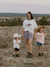 Load image into Gallery viewer, Kid&#39;s &#39;Wild at Heart&#39; Slouch Tee