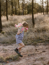 Load image into Gallery viewer, Cocoa Gingham - Two Piece Set