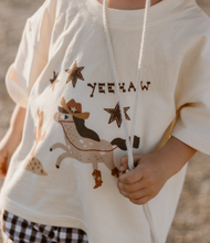Load image into Gallery viewer, 'Yeehaw' Slouch Tee - Buttermilk