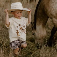 Load image into Gallery viewer, 'Yeehaw' Slouch Tee - Buttermilk