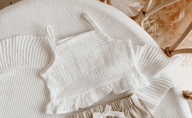 SALE Muslin Crop Tank