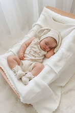 Load image into Gallery viewer, 'Snuggle Bunny' Singlet Knit Romper - Honey