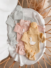 Load image into Gallery viewer, Mini Knit Booties - Lemon