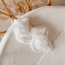 Load image into Gallery viewer, Easter Knit Booties - Pom Pom