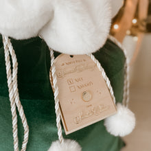 Load image into Gallery viewer, Holiday Santa Sack - Emerald (Non Personalised)