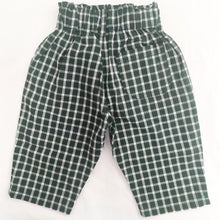 Load image into Gallery viewer, Kids Forest Checker Pants - PRE ORDER - Est. Dispatch Late April