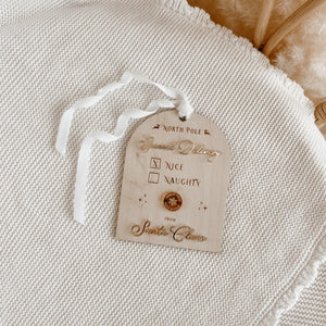 Special Delivery Tag - Wooden (2024 design)