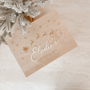 Wooden Personalised Christmas Keepsake Box (PRE ORDER EST. DISPATCH MID-OCTOBER)
