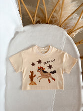 Load image into Gallery viewer, 'Yeehaw' Slouch Tee - Buttermilk